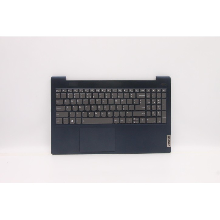 Lenovo 5CB1B42987 Palmrest Top Case con tastiera, Inglese (Stati Uniti/Europa), blu scuro, Retroilluminazione, Senza lettore di 