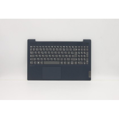 Lenovo 5CB1B43443 C-Cover with keyboard, French, Abyss Blue, Non-Backlight, Non-Fingerprint, US