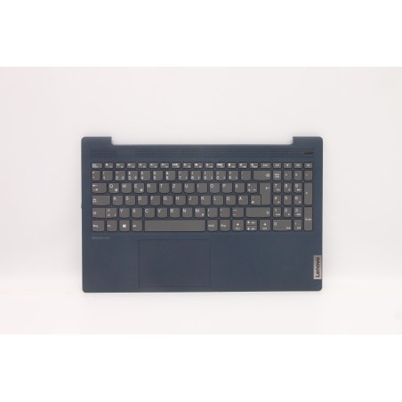Lenovo 5CB1B43445 Palmrest Top Case con tastiera, Tedesco, blu scuro, Senza_retroilluminazione, Senza lettore di impronte digita