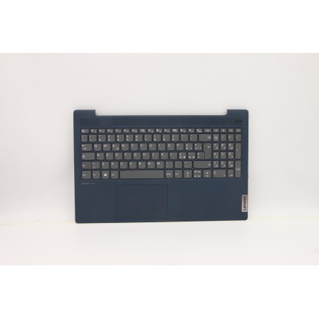 Lenovo 5CB1B43451 Palmrest Top Case con tastiera, Italiano, blu scuro, Senza_retroilluminazione, Senza lettore di impronte digit