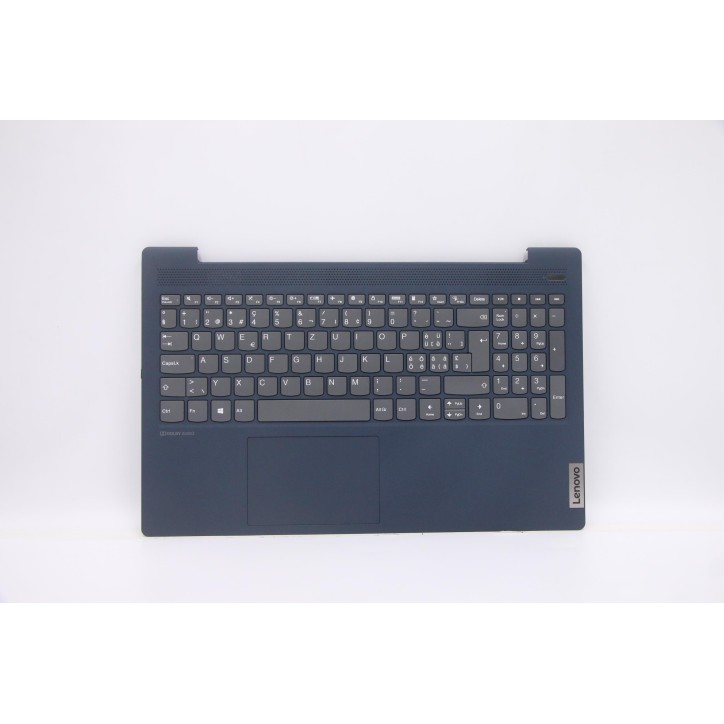 Lenovo 5CB1B43459 Palmrest Top Case con tastiera, Svizzera, blu scuro, Senza_retroilluminazione, Senza lettore di impronte digit