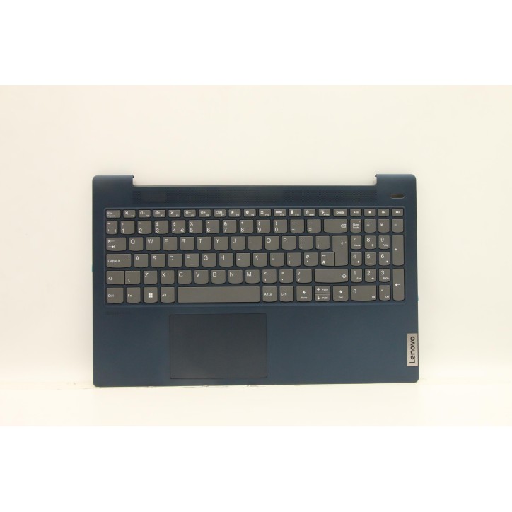 Lenovo 5CB1B43494 Palmrest Top Case con tastiera, Inglese Regno Unito, Senza_retroilluminazione, Senza_lettore di impronte digit