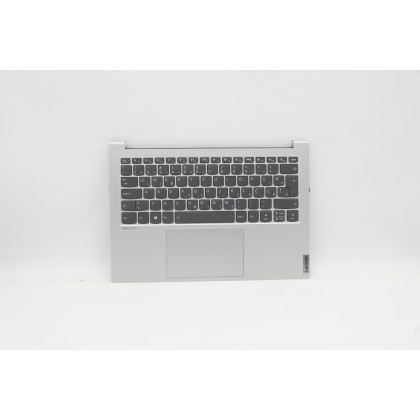 Lenovo 5CB1B43521 Palmrest Top Case con tastiera, Sloveno, Argento chiaro