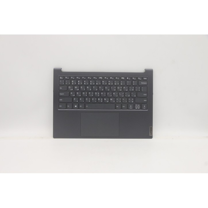 Lenovo 5CB1B43529 Palmrest Top Case con tastiera, Arabo, grigio ardesia, US