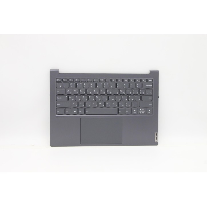 Lenovo 5CB1B43551 Palmrest Top Case con tastiera, Russo, Grigio ardesia