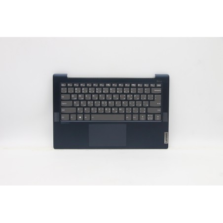 Lenovo 5CB1B65896 Palmrest Top Case con tastiera, Arabo, Retroilluminazione, Lettore di impronte digitali, US