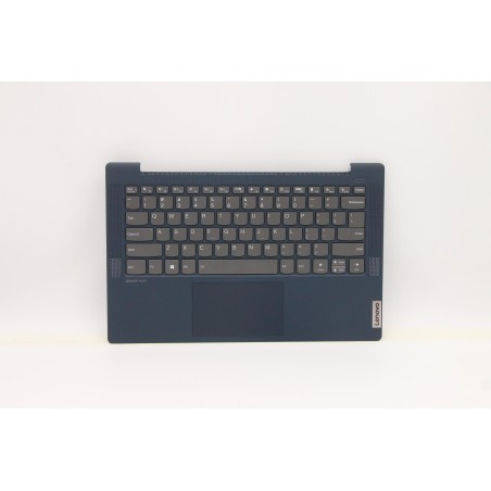 Lenovo 5CB1B66016 Palmrest Top Case con tastiera, Inglese, blu scuro, Retroilluminazione, Senza lettore di impronte digitali