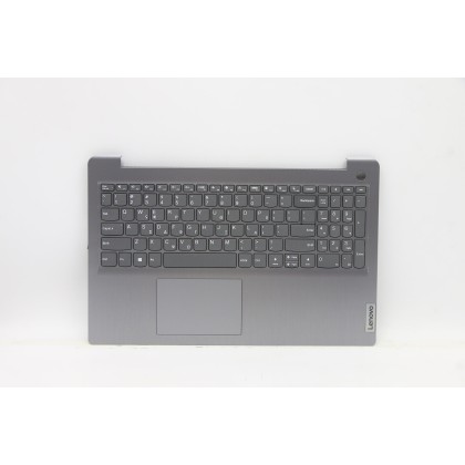 Lenovo 5CB1B68927 C-Cover with keyboard, Greek, Arctic Grey, Non-Backlight, Fingerprint, US