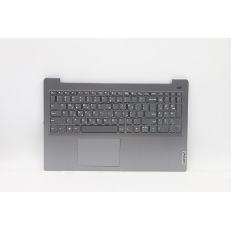 Lenovo 5CB1B68927 C-Cover with keyboard, Greek, Arctic Grey, Non-Backlight, Fingerprint, US