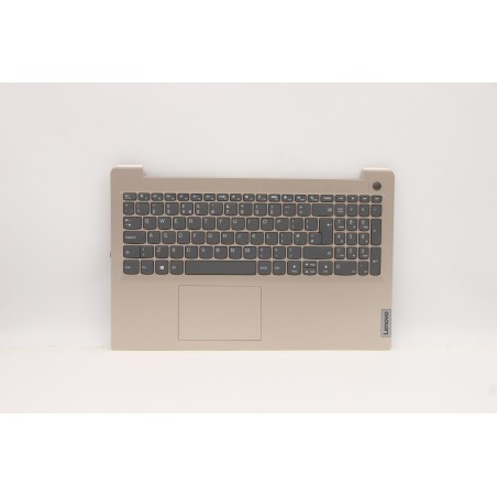 Lenovo 5CB1B69034 Palmrest Top Case con tastiera, Inglese Regno Unito, Senza_retroilluminazione, Impronta digitale