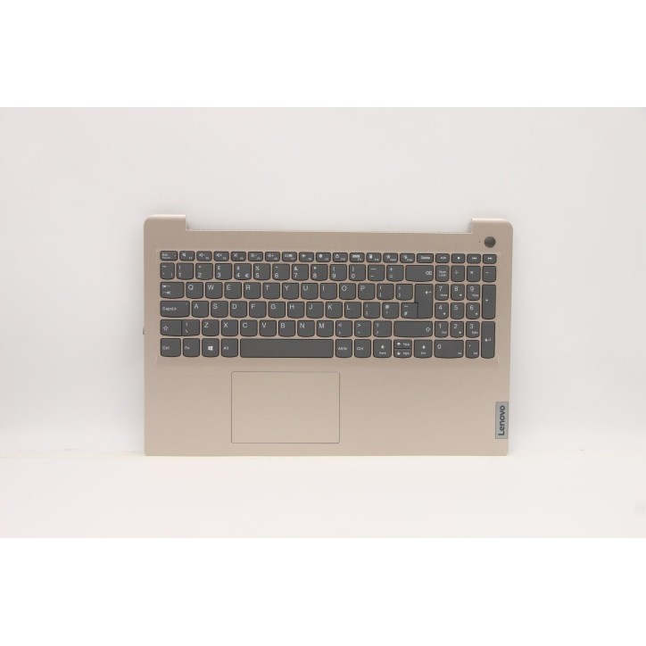 Lenovo 5CB1B69034 Palmrest Top Case con tastiera, Inglese Regno Unito, Senza_retroilluminazione, Impronta digitale