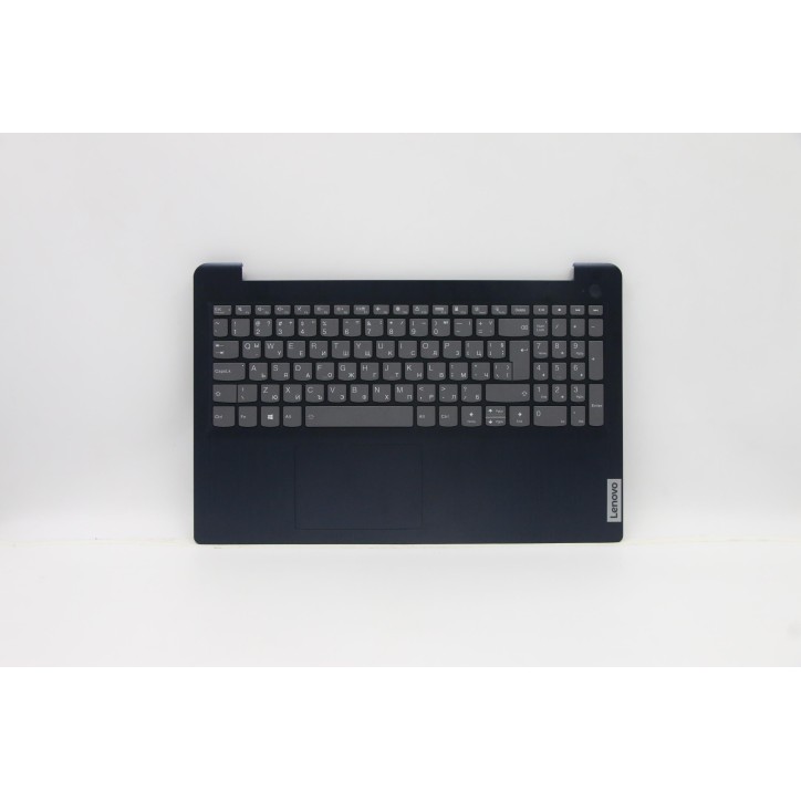 Lenovo 5CB1B69066 Palmrest Top Case con tastiera, Bulgaro, blu scuro, Retroilluminazione, Senza lettore di impronte digitali, UK