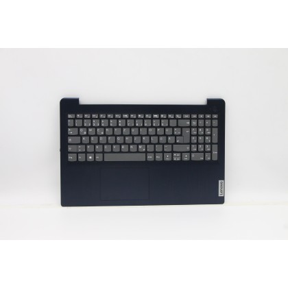 Lenovo 5CB1B69107 C-Cover with keyboard, German, Abyss Blue, Non-Backlight, Non-Fingerprint, UK
