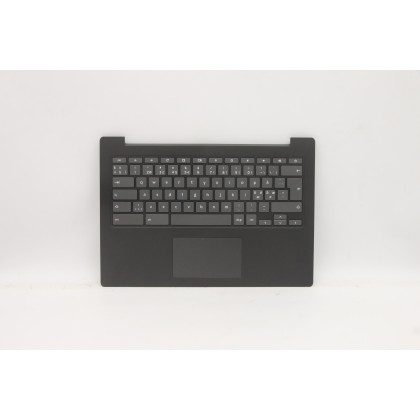 Lenovo 5CB1B70053 Palmrest Top Case con tastiera, Lingue scandinave, grigio