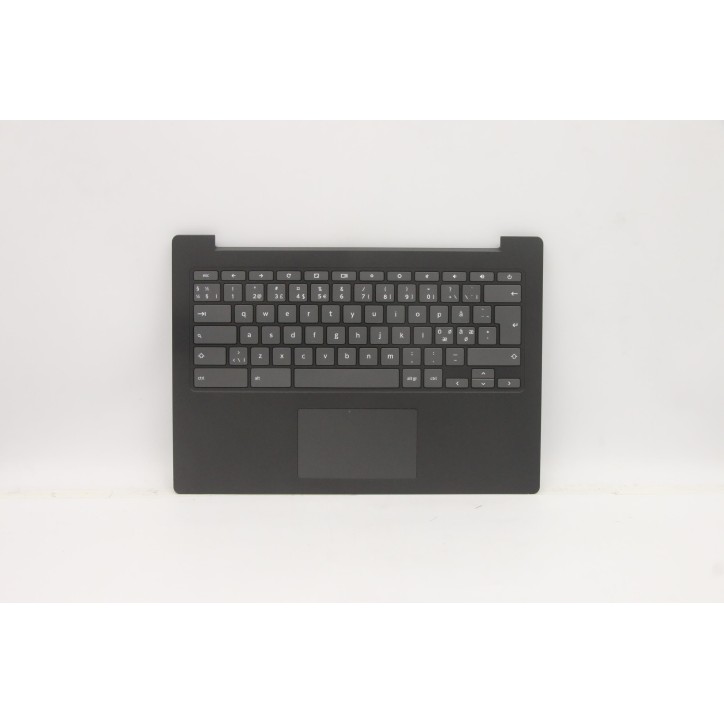 Lenovo 5CB1B70053 Palmrest Top Case con tastiera, Lingue scandinave, grigio