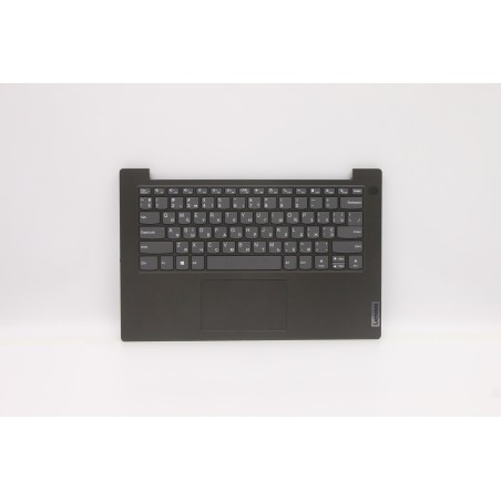Lenovo 5CB1B96436 Palmrest Top Case con tastiera, Ucraina, Grigio ferro