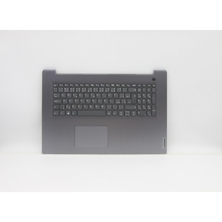 Lenovo 5CB1B97484 Palmrest Top Case con tastiera, Ceco/Slovacco, Lettore di impronte digitali, UK