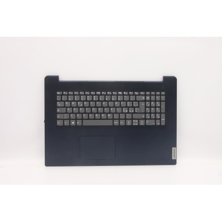 Lenovo 5CB1B97527 Palmrest Top Case con tastiera, Italiano, blu scuro, Senza lettore di impronte digitali