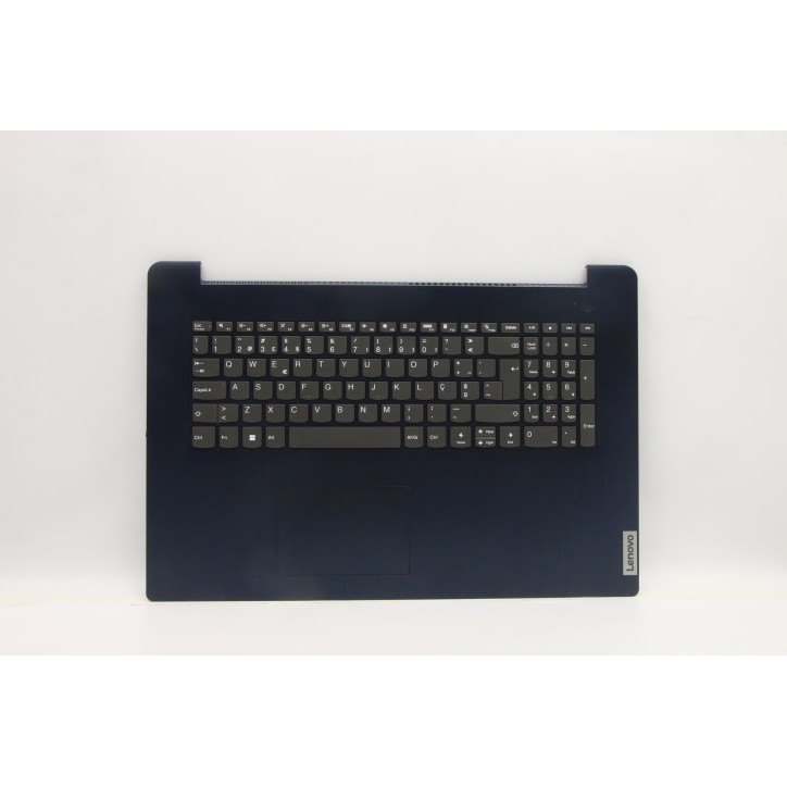 Lenovo 5CB1B97535 Palmrest Top Case con tastiera, Portoghese, blu scuro, Senza lettore di impronte digitali