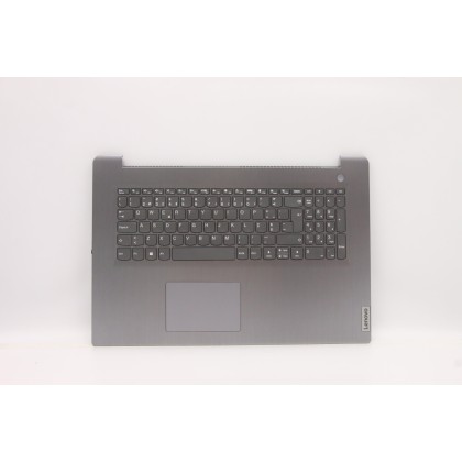 Lenovo 5CB1B97566 Palmrest Top Case con tastiera, Portoghese, grigio artico, Senza lettore di impronte digitali