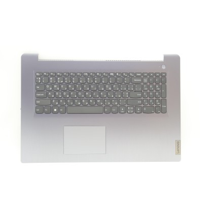 Lenovo 5CB1B97614 Palmrest Top Case con tastiera, Ucraino, grigio artico, Senza_lettore di impronte digitali