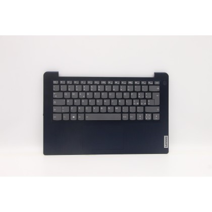 Lenovo 5CB1B97694 Palmrest Top Case con tastiera, Italiano, blu scuro, Retroilluminazione, Senza lettore di impronte digitali