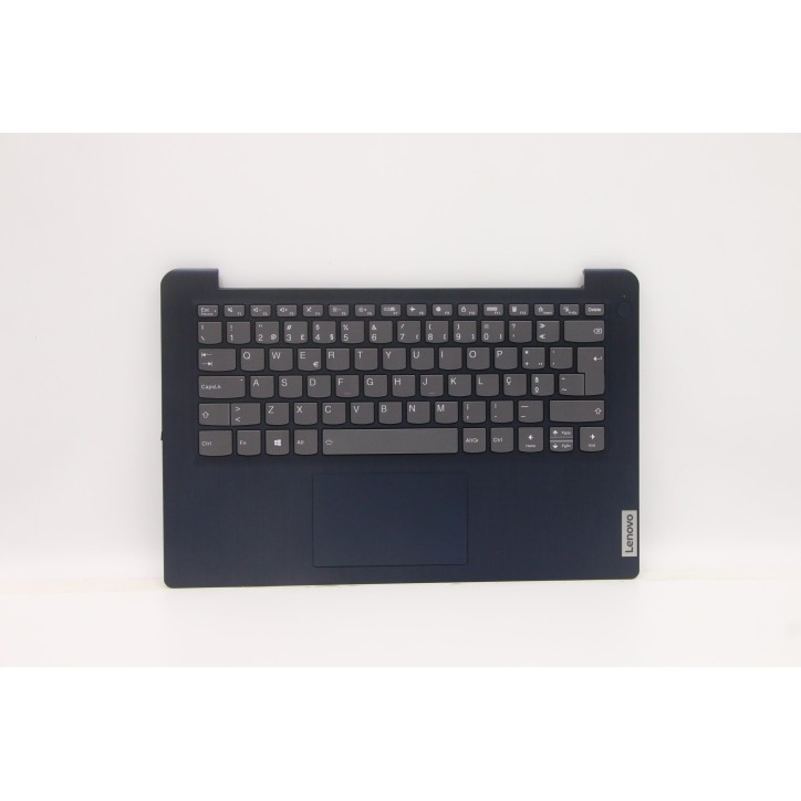 Lenovo 5CB1B97699 Palmrest Top Case con tastiera, Portoghese, blu scuro, Retroilluminazione, Senza lettore di impronte digitali