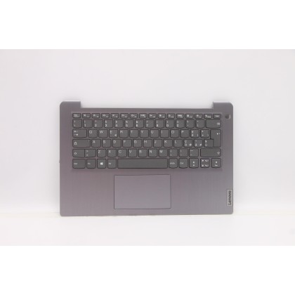 Lenovo 5CB1B97825 Palmrest Top Case con tastiera, Italiano, grigio artico, Senza_retroilluminazione, Lettore di impronte digital