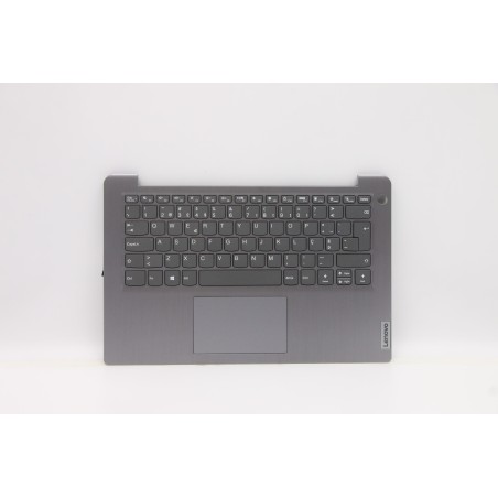 Lenovo 5CB1B97829 Palmrest Top Case con tastiera, Portoghese, grigio artico, Senza_retroilluminazione, Lettore di impronte digit
