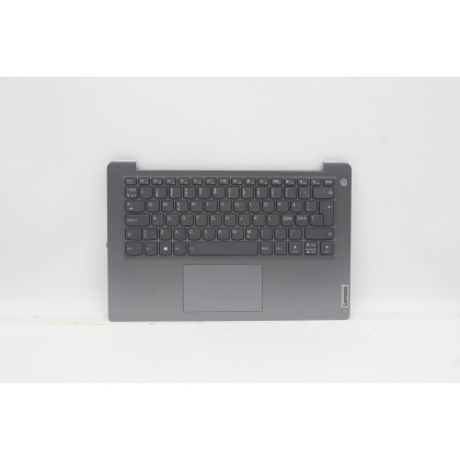 Lenovo 5CB1C04414 Palmrest Top Case con tastiera, Europa del Nord, Grigio artico, Retroilluminazione, Senza_lettore di impronte 