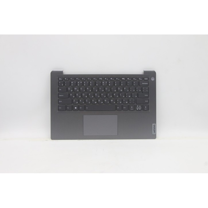 Lenovo 5CB1C04416 C-Cover with keyboard, Russian, Arctic Grey, Backlight, Non-Fingerprint, US