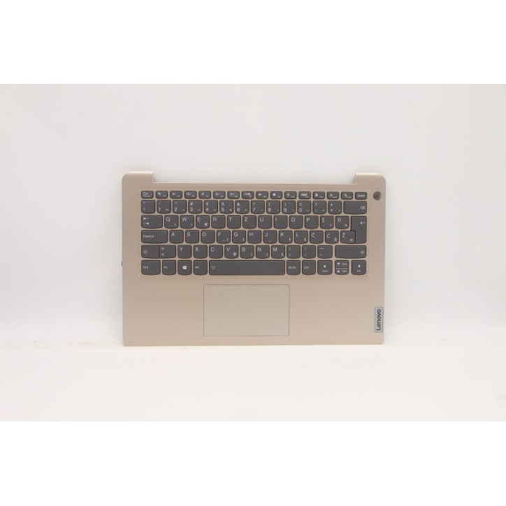 Lenovo 5CB1C04498 Palmrest Top Case con tastiera, Sloveno, Sabbia, Retroilluminazione, Impronta digitale