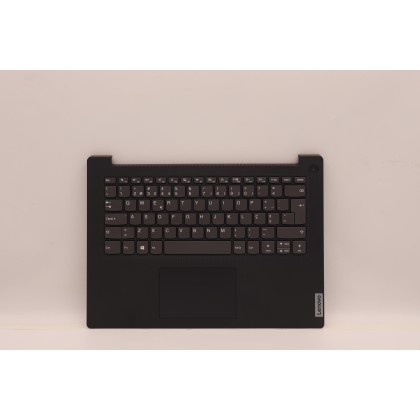 Lenovo 5CB1C04985 Palmrest Top Case con tastiera, Portoghese, nero, Senza lettore di impronte digitali
