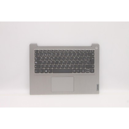Lenovo 5CB1C05012 Palmrest Top Case con tastiera, Spagnolo, Grigio platino, Senza lettore di impronte digitali