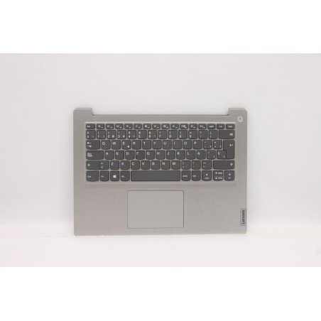 Lenovo 5CB1C05012 Palmrest Top Case con tastiera, Spagnolo, Grigio platino, Senza lettore di impronte digitali