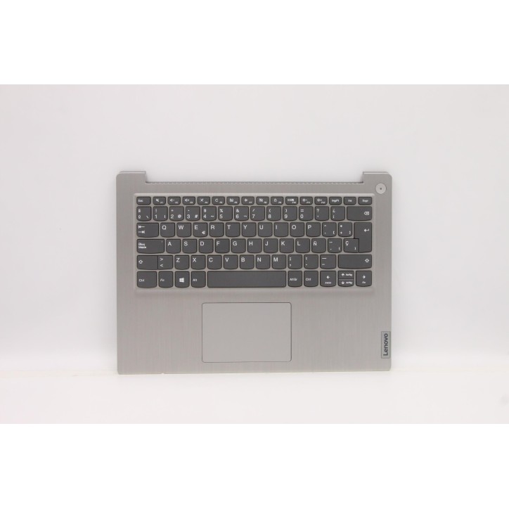 Lenovo 5CB1C05012 Palmrest Top Case con tastiera, Spagnolo, Grigio platino, Senza lettore di impronte digitali