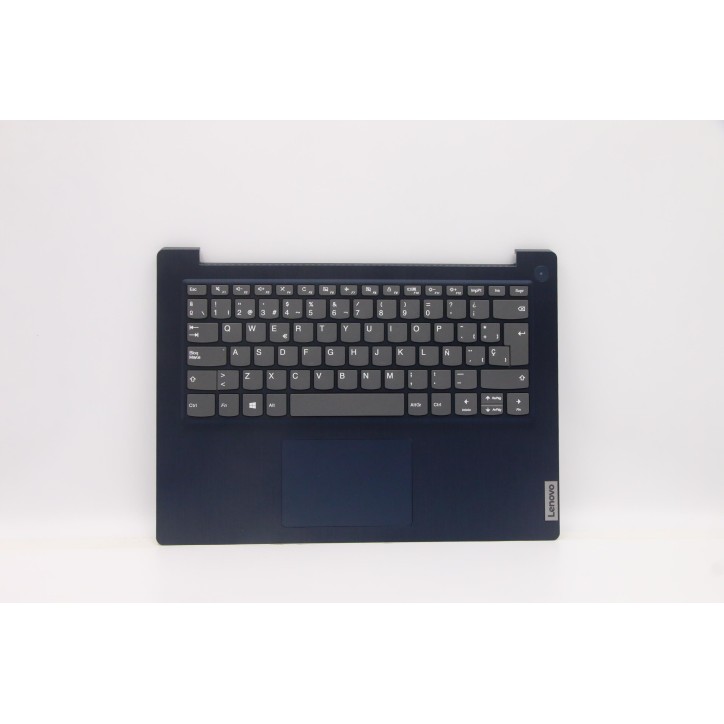 Lenovo 5CB1C05073 Palmrest Top Case con tastiera, Spagnolo, blu scuro, Senza lettore di impronte digitali