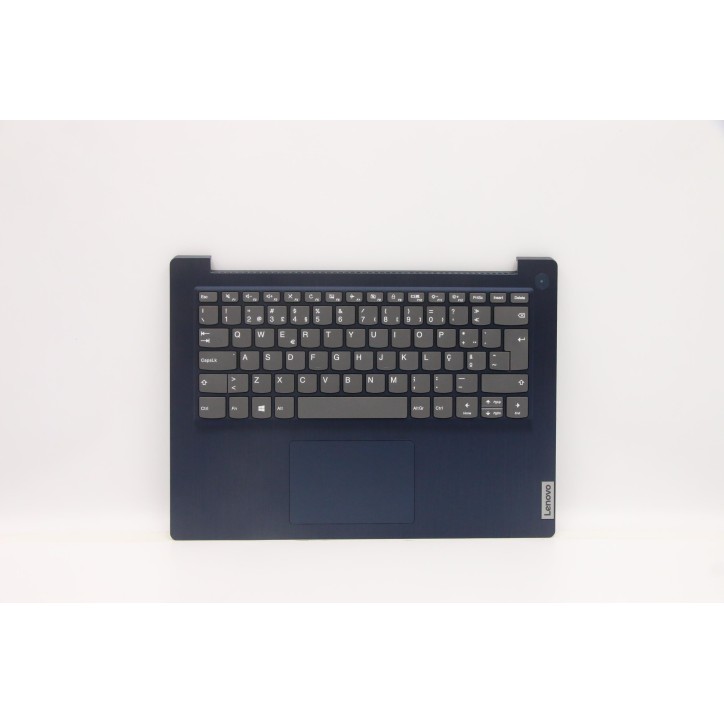 Lenovo 5CB1C05076 Palmrest Top Case con tastiera, Portoghese, blu scuro, Senza lettore di impronte digitali