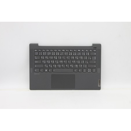 Lenovo 5CB1C13292 Palmrest Top Case con tastiera, Thailandese, nero, Retroilluminazione, Lettore di impronte digitali