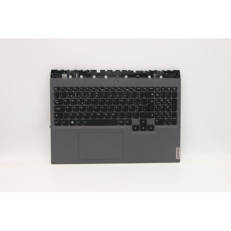 Lenovo 5CB1C14966 Palmrest Top Case con tastiera, Portoghese, Grigio ardesia, Retroilluminazione RGB
