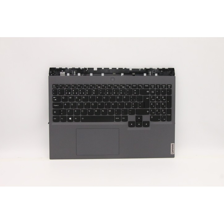 Lenovo 5CB1C14966 Palmrest Top Case con tastiera, Portoghese, Grigio ardesia, Retroilluminazione RGB