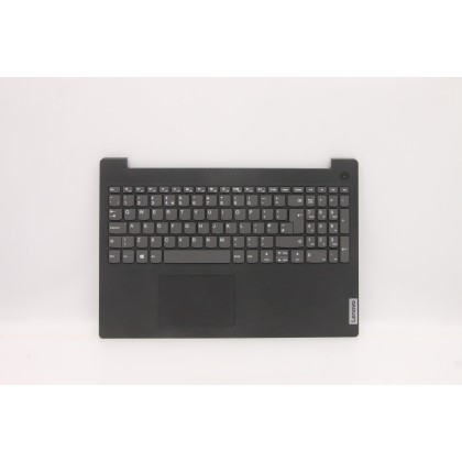Lenovo 5CB1C17203 Palmrest Top Case con tastiera, Inglese Regno Unito, nero, Senza lettore di impronte digitali