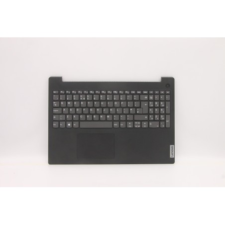 Lenovo 5CB1C17203 Palmrest Top Case con tastiera, Inglese Regno Unito, nero, Senza lettore di impronte digitali