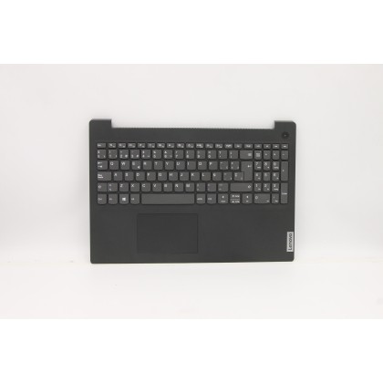 Lenovo 5CB1C17205 Palmrest Top Case con tastiera, Spagnolo, nero, Senza lettore di impronte digitali