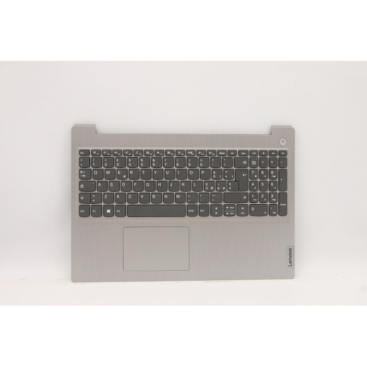 Lenovo 5CB1C17264 Palmrest Top Case con tastiera, Italiano, Grigio platino, Senza lettore di impronte digitali