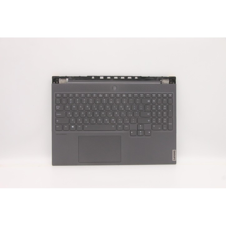 Lenovo 5CB1C17316 Palmrest Top Case con tastiera, Ebraico, grigio tempesta