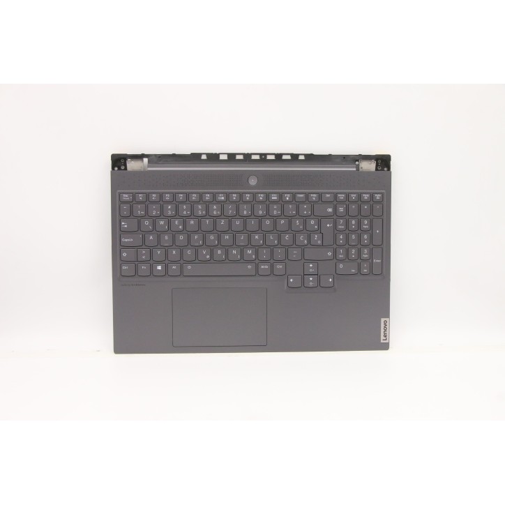 Lenovo 5CB1C17327 Palmrest Top Case con tastiera, Sloveno, Grigio tempesta, Retroilluminazione
