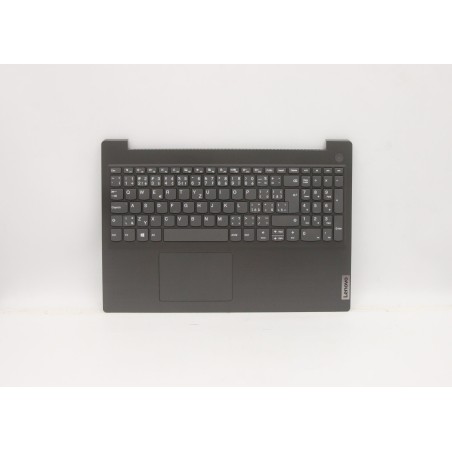 Lenovo 5CB1C17469 Palmrest Top Case con tastiera, Ceco/Slovacco, grigio ferro, UK