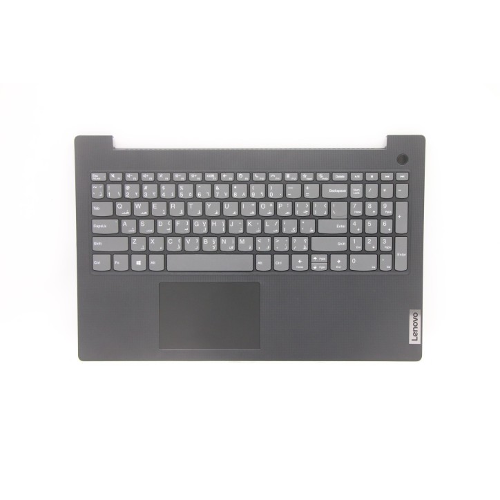 Lenovo 5CB1C17506 Palmrest Top Case con tastiera, Arabo, nero, US