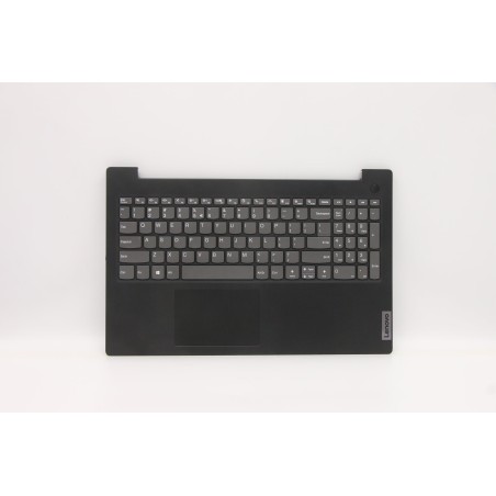Lenovo 5CB1C18827 Palmrest Top Case con tastiera, Inglese (Stati Uniti/Europa), Nero